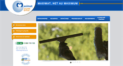 Desktop Screenshot of maximat.fr